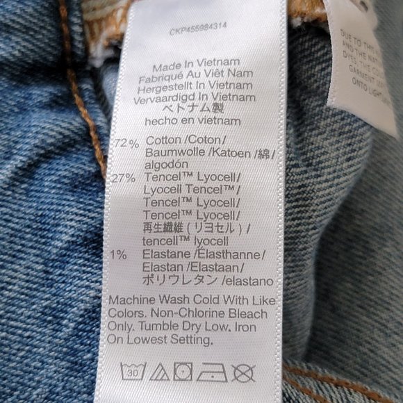 Madewell The Perfect Jean Short Distressed Denim Shorts - Picture 16 of 16